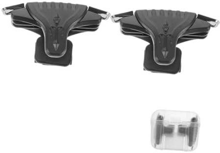 Zerodeko Mando para Juegos Portátil Gatillos de Disparo Físicos, Color Negro Acero, Compatible Mayoría de Teléfonos Inteligentes, Dispositivo Compacto para Mejorar la Experiencia de Juego