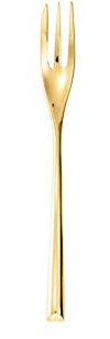 Sambonet Tenedor para tartas de acero inoxidable/oro PVD