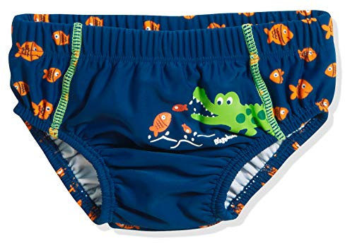 Playshoes UV-Schutz Windelhose Unisex Kinder Badehose Schwimmhose Badebekleidung, Krokodil, 86/92