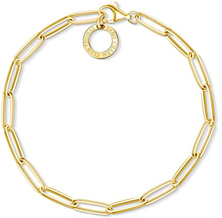 Thomas Sabo Women Charm Bracelet Charm Club 925 Sterling Silver X0253-413-39