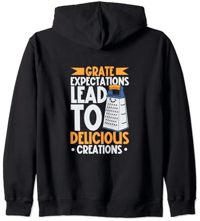 De délicieuses créations - Râpe de cuisine Sweat à Capuche