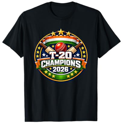 Celebration T20 Cricket Champions 2026 T-Shirt