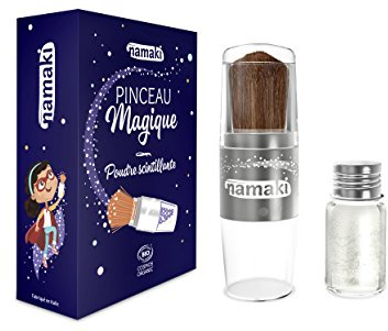 Namaki- 110024 - Polvo brillante y pincel mágico orgánico