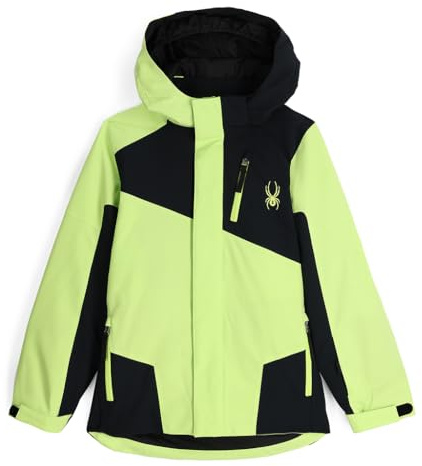 Spyder TURNER JACKET, Boys, Lime Ice, XL