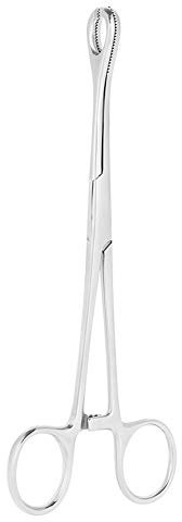 Professional Body Piercing Plier - 316L Stainless Steel Tool for Ear, Lip, Navel, Nose, Tongue, Septum - Sponge Forceps Clamp