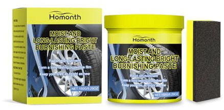 xinxinyu Tire and Plastic Brightener,Tire Coating Refurbishing Spray,Car Restorer and Rejuvenator,Exterior Rubber Hydrator,Protects and Shines,Car Cleaning Tools,Safe For Cars, Trucks, Motorcycles