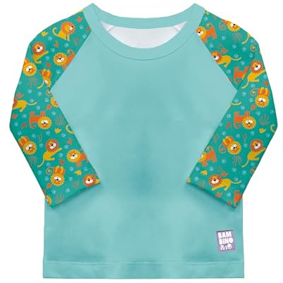 Bambino Mio, Camiseta de baño de Manga Larga con protección Solar UPF 40+ para bebés y niños pequeños