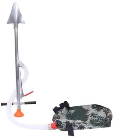 JWQFBC Esparcidor de Fertilizante, Dispositivo Manual, Carro Esparcidor, Pala Esparcidora, Herramienta Agrícola, Ergonómico, Fabricado en Hierro para, con Mochila