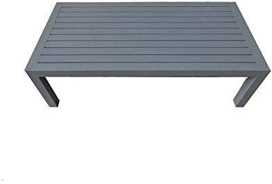 Home Islands New Chalong Beistelltisch Aluminium Loungetisch, Aluminium anthrazit