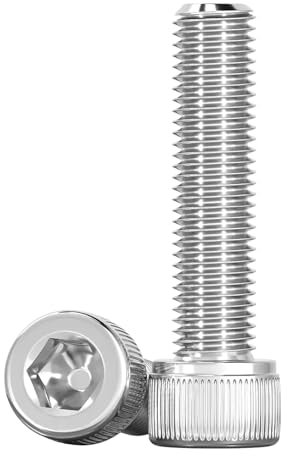 Drenky M5 X 35 mm Viti a Testa Cilindrica Norma DIN 912 / ISO 4762 Filettatura Completa Bullone Meccanico in Acciaio Inox A2 V2A Antiruggine Bulloni a Brugola, 20 Pezzi