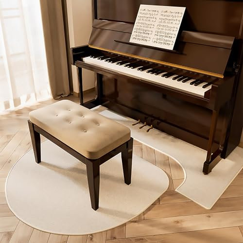 Schalldichter Teppich for Klavier, ultimativer Teppichschutz for Klaviere, schalldämpfende, rutschfeste Teppich-Akustikpads, schalldichte Bodenmatte, Schallschutzdecken, schallabsorbierende Matte(Crea