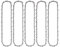 Yweller 35cm Sägeketten 3/8 LP 1,3mm 52 TG Schwert kompatibel mit Husqvarna 135 mark 2,Oregon 90px052x,Dolar, Bosch, Einhell GH-EC 1835,GC-PC 1435 I TC,GC-EC 1935,GC-PC 1335/1 I, Makita und mehr 5pcs