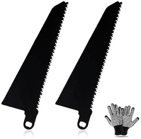 2PCS SSB229CT Saw Blades, 240 MM Steel Metal Reciprocating Saw Blades Compatible with Black and Decker Scorpion Saws Blade for Wood, Plastic, Hardwood and Steel Pipe Cutting (Black)