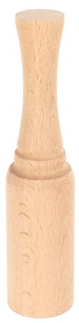 DUZEPA Mazo de tallado de madera de haya para trabajos de cuero, martillo para talladores de madera, mazo para carpintería