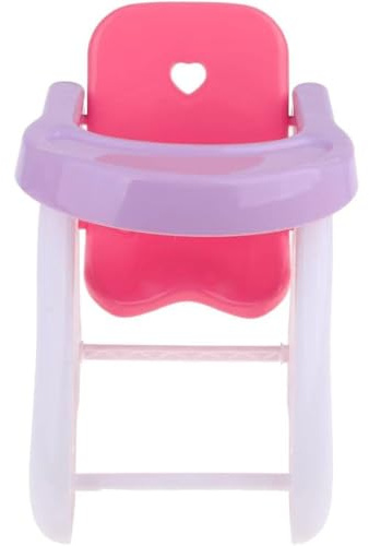 Tsawntd Seggiolone per Bambole 6 x 7 x 9 Simulazione Seggiolone Giocattoli per Bambole Mini Accessori Carini per Ragazze Bambini Giochi di Imitazione Giocattoli