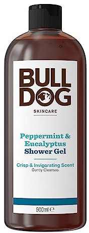 Bulldog Skincare Pfefferminze & Eukalyptus Duschgel 500 ml Herren Duschgel Natürlicher Duft