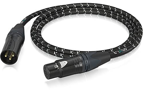 TC Helicon GoXLR-MIKROFONKABEL Hochwertiges, sauerstofffreies 3,0-m-Mikrofonkabel mit XLR-Anschlüssen