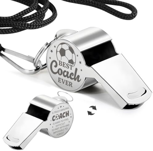 Football Coach Gift Metal Whistle for Football Coach Manager Referees