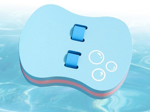 Tabla de Natación,Ayuda para Aprender a Nadar | de Flotación Portátil | para Niños y Adultos, Actividades Acuáticas en Playa, Lago, Campamento de