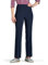 Chums Ladies Figure Flattering Trousers Fully Elasticated Comfort Pull-On Pants with Pintuck Stitch Navy 10 Short
