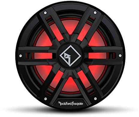 Rockford Fosgate Color Optix M2D4-12SB - Subwoofer passivo, 30 cm, 1600 Watt (RMS: 400 Watt), colore: Nero