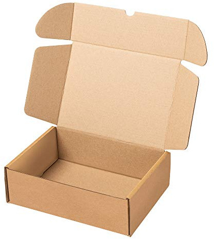 packer PRO Pack 25 Cajas Carton Envios Automontables para Ecommerce y Regalo Kraft, Pequeña 25x18x8cm