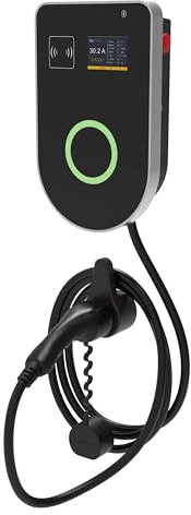 Charge Ninja Advanced Ninja - 11KW Wallbox Ladestation mit 5 Meter Kabel und Typ2 Stecker, Bluetooth und KfW Förderung 440 für Elektroautos und Hybrid