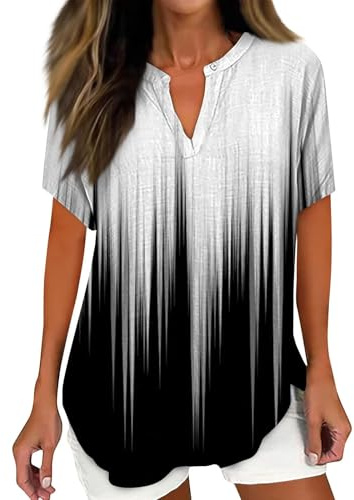 Camicia Bianca Offerta Blusa Donna Elegante Curvy Estiva Verde Camicia Fantasia Maglia Sottile Magliette Gialle Cotone Maglietta Colorata Tinta Unita Intimo Camicetta Azzurra Rosa Cipria Estivi
