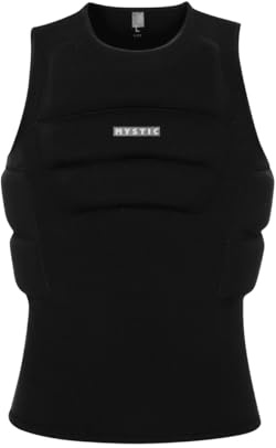 Mystic 2025 Mens Impact Surf Under Vest - Black