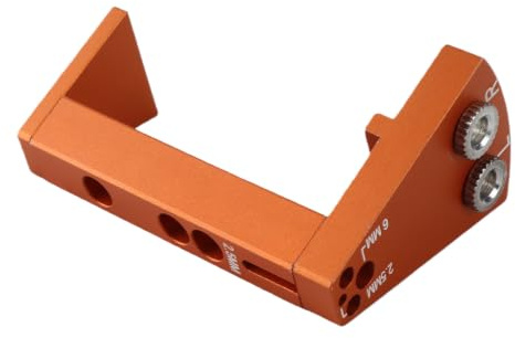 Garosa Kit de Glissières de Tiroir en Alliage D'aluminium, pour un Perçage Simple, Installation Précise des Glissières Encastrées, Matériau Durable