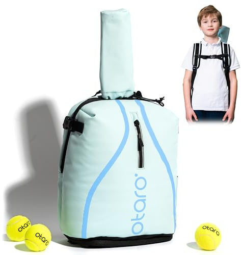 Otaro® Mochila de Tenis para niños Premium (Azul Claro)