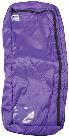 Dura-Tech Padded Halter for Horses and Bridle Bag | Color Purple | Protects Halter and Bridles | Easy Access Heavy-Duty Zipper | Secure Strap Design | Water-Repellent and Durable | Ideal for Awards