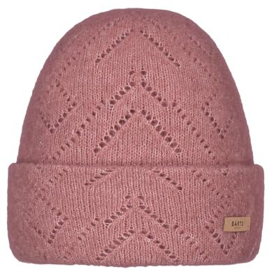 Barts Damen Beanie Bridgey Strickmütze mit Lochmuster 0252 Morganite 12