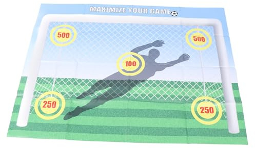 Rcniso Tappetino da Allenamento Portatile per la Frequenza dei Calci da Calcio con Feedback Istantaneo per Tutte le età, Uso Interno Ed Esterno