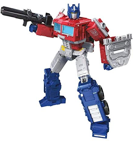 Transformers Toys Generations War for Cybertron: Earthrise Leader WFC-E11 Optimus Prime Action Figure – Children Aged 8 and Up, 17.5-cm