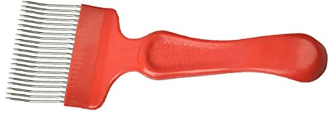 POPETPOP Imkereibedarf Entdeckelungsgabel Bienen Abzieher Werkzeug Imkerei Werkzeuge Bienenzucht Bienenzucht Honig Kamm Honigwerkzeuge Edelstahl Schatz Ausrüstung