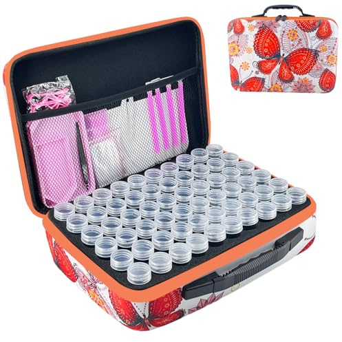 LIRUNQIU 120 Slot Diamond Painting Storage Box