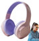 Pzuryhg Casque antibruit, casque supra-auriculaire pliable, casque sans fil, casque antibruit confortable, écouteurs sans fil pour hommes, écouteurs sans fil pour femmes,