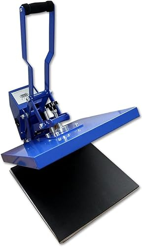 Heat Press Machine, High Pressure Heat Press Machine Digital Control Heat Transfer Machine for T Shirts,Cushion Cover, Fabrics, Ceramics HPC480 40 x 50cm (HPC480 40X50CM ukpress)