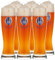 Hofbräuhaus München Juego de 6 vasos de cerveza de trigo originales de 0,5 l con logotipo HB, 0,5 l, regalo de cerveza para hombres y grandes ideas de regalo (6 unidades, 0,5 litros)