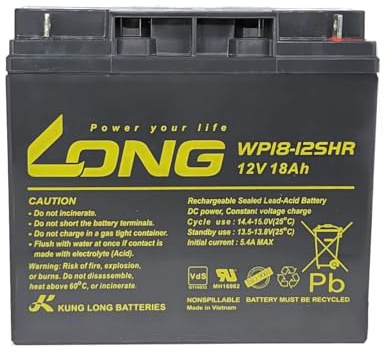 CP12170 CP12170E CP12170H kompatibler 12V 18Ah VDs Akku PB AGM Batterie wartungsfrei