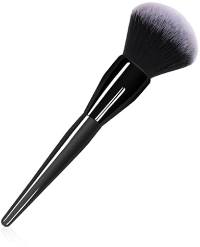 Luxurious Large Powder Brush â Professional Makeup Brush for Liquid, Cream & Powder Foundation, Flawless Buffing, Blending & Vegan Cruelty-Free Bristles