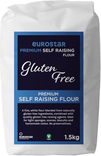 Eurostar Premium Gluten Free Self Raising Flour, 1.5kg)
