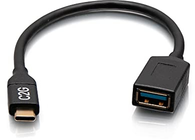 C2G USB-C Male to USB-A Female Adapter