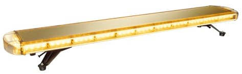 biniliubi Urgence Haute Intensité Gyrophare Barre Lumineuse Led Balise Avertir DéPanneuse Charrue RéPonse Stroboscope Universel Orange Avertissement Gyrophare Voyant Toit Stroboscopique Clignotant