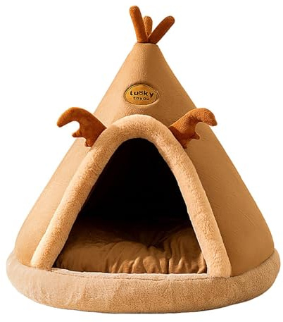 Maison pour chat - Maison pour animaux de compagnie d'hiver, maison de lit pour animaux de forme mignonne | Niche d'intérieur pour animaux de compagnie, grande ouverture, pour chat et chien de taille