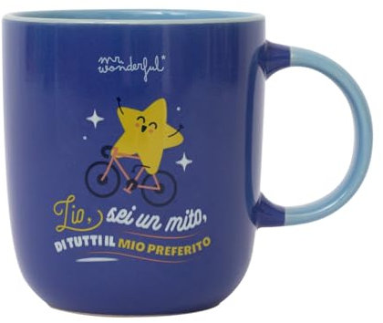 Mr. Wonderful - Taza - Tío, eres un mito, de todos mi favorito - Taza de cerámica con mensaje dirigido a los tíos