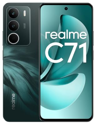 Smartphone realme C71 8GB 256GB 6.67 120Hz NFC 6000mAh Verde Forest Owl
