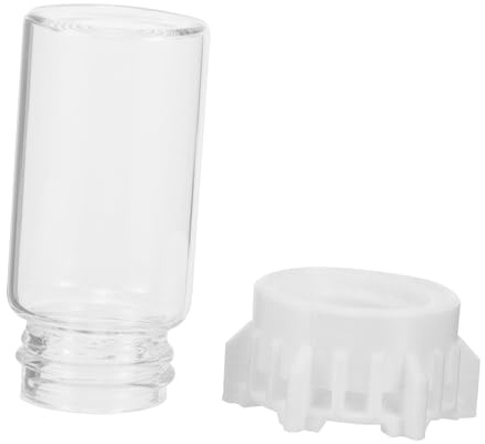 ibasenice Alimentador Transparente para Hormigas 20 Ml Estación de Alimentación de Hormigas Plástico y Vidrio Compacto para Terrarios Suministros para Insectos Jardineros y Aficionados