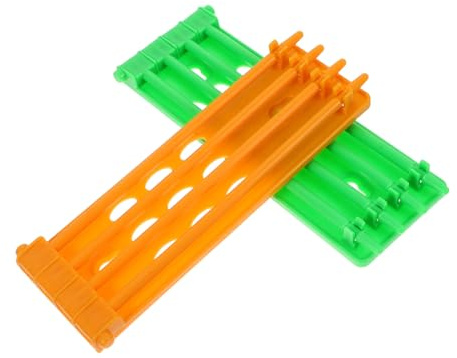 JOINPAYA 2pièces Support pour Bagues de Pigeon Plastique Organisateur de Rangement pour Bagues de Patte de Pigeon Support de Rangement pour Oiseaux